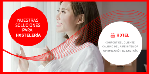Guía de aplicaciones hoteleras de CIAT con soluciones de climatización para cada estancia