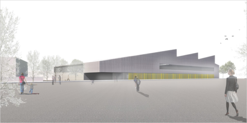 Pamplona aprueba la licitación para construir el ECCN del nuevo polideportivo municipal de Buztintxuri