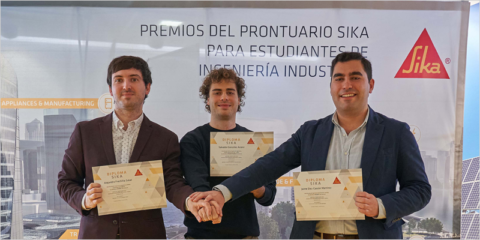 Entregados los Premios Prontuario de Sika a los mejores proyectos de Ingeniería Industrial y Naval