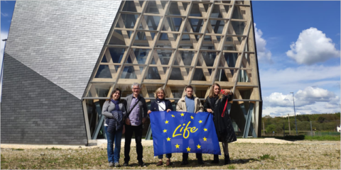 El proyecto LIFE Lugo + Biodinámico muestra sus avances, como la construcción del edificio Impulso Verde