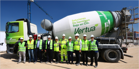 El hormigón verde de Cemex se suministra en un conjunto residencial de ECCN con certificación BREEAM