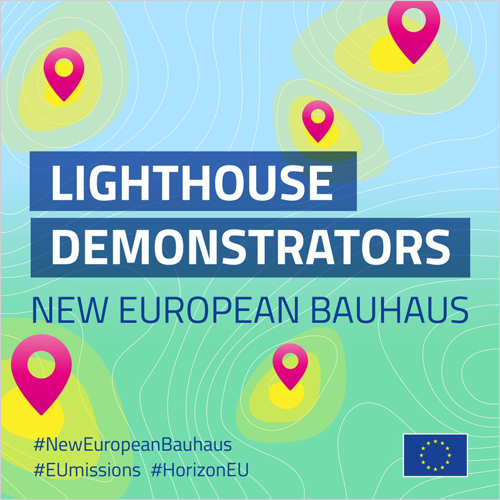 Demostradores faro de la Nueva Bauhaus Europea