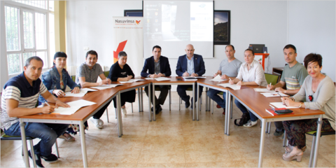 Navarra firma con 17 consistorios el convenio del programa ELENA de apoyo a la rehabilitación energética