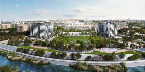 El proyecto urbanístico Ribera del Calderón en Madrid obtiene el certificado BREEAM