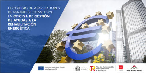 El Colegio de Aparejadores de Madrid albergará una oficina de gestión de ayudas a la rehabilitación