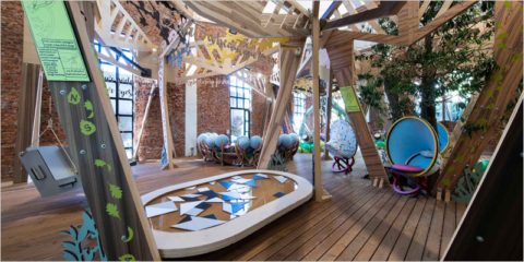 La exposición sensorial ‘Connective nature by Finsa’ se presenta en el Fuorisalone de Milán