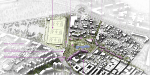 Proyecto de regeneración urbana que dotará de vivienda pública y zonas verdes a un ámbito de Hortaleza