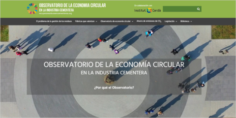 La industria cementera española recupera casi 60 millones de toneladas de residuos desde 2004