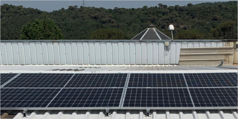 La sede de Giacomini en España cuenta con placas fotovoltaicas para aerotermia y suelo radiante