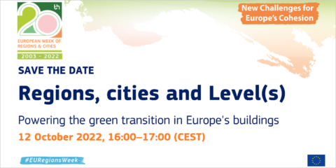Seminario web sobre el marco Level(s) para impulsar la transición ecológica en los edificios de Europa
