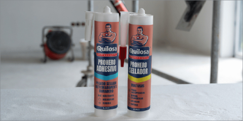 El nuevo Prohero Combo de Quilosa incluye un adhesivo de montaje y un sellador de última generación