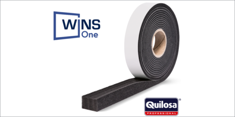 Nuevo sistema Wins One de Quilosa para el sellado de ventanas de tres barreras