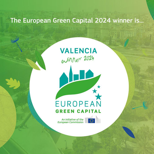 Valencia será la capital verde europea de 2024.