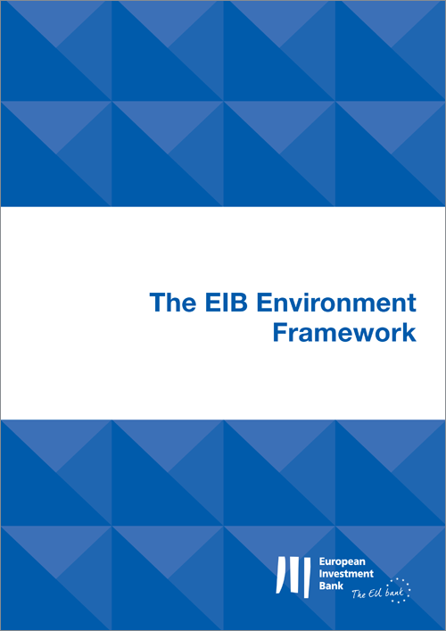 Marco del BEI para apoyar la sostenibilidad ambiental