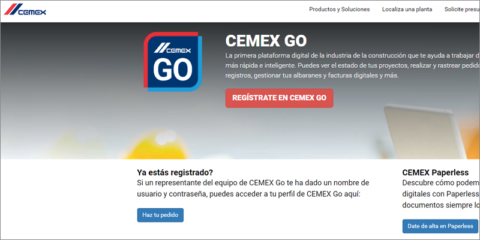 El 80% de los clientes de la compañía Cemex están dados de alta en su plataforma digital