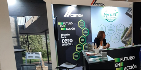 Los materiales sostenibles de Cemex se exponen en la Semana de la Construcción MATCOAM