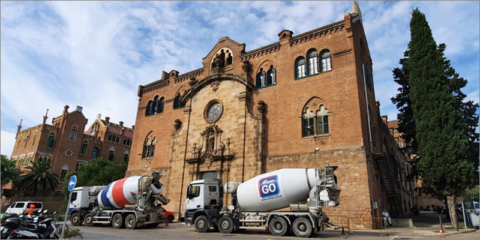 La ampliación del Hospital de la Santa Creu i Sant Pau en Barcelona cuenta con hormigón de Cemex