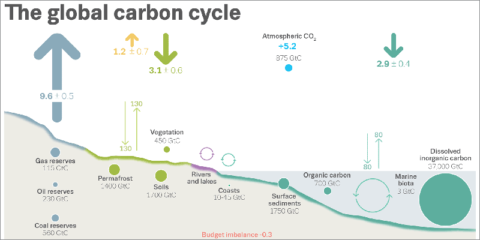 El informe ‘Global Carbon Budget 2022’ revela las últimas tendencias en las emisiones globales de CO2