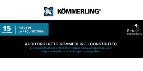 Jornada sobre los retos de la arquitectura en el Auditorio Reto Kömmerling-Construtec