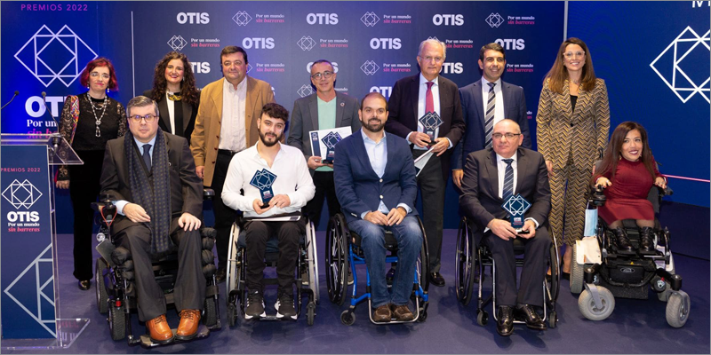 Otis premia cuatro proyectos innovadores que contribuyen a la accesibilidad en sus IV Premios 'Por un mundo sin barreras'