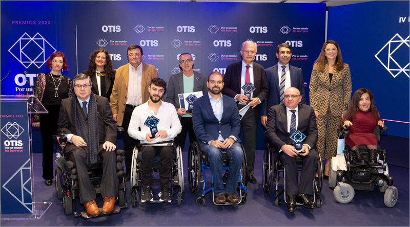 Otis premia cuatro proyectos innovadores que contribuyen a la accesibilidad en sus IV Premios 'Por un mundo sin barreras'