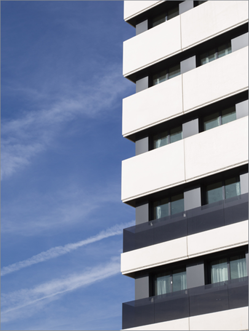 Materiales Sika en el sellado de la fachada acristalada de los dos nuevos rascacielos de Madrid
