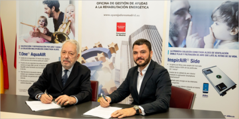 Convenio entre Aldes y el COAATM para asesorar sobre las ayudas a la rehabilitación energética