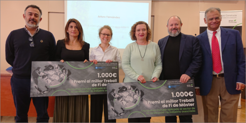 La Cátedra UPC-Grupo Construcía reconoce los mejores trabajos de economía circular en la construcción