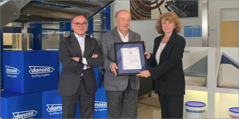 Danosa obtiene el certificado Marca N Sostenible de Aenor por su compromiso medioambiental