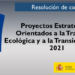 Seleccionados 1.711 proyectos estratégicos orientados a la transición ecológica y digital