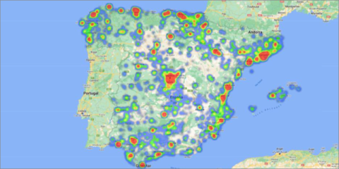 El mapa de calor de España impulsará proyectos de calefacción y refrigeración eficientes