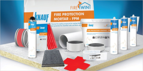 FireWin, la nueva gama de productos Knauf que protege la vivienda del fuego