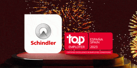 Schindler España obtiene la certificación Top Employer por decimoquinto año consecutivo