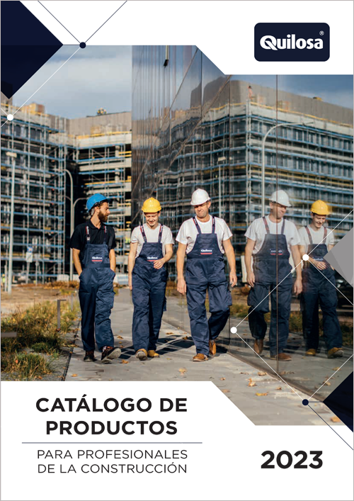 Catálogo de productos de Quilosa para los profesionales de la construcción