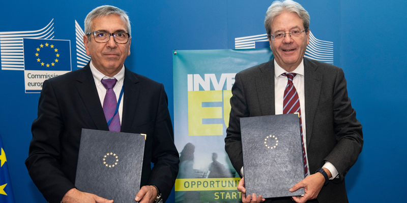 La Comisión Europea y el Instituto de Crédito Oficial han firmado un acuerdo en el marco del programa de garantías InvestEU por valor de hasta 75 millones de euros
