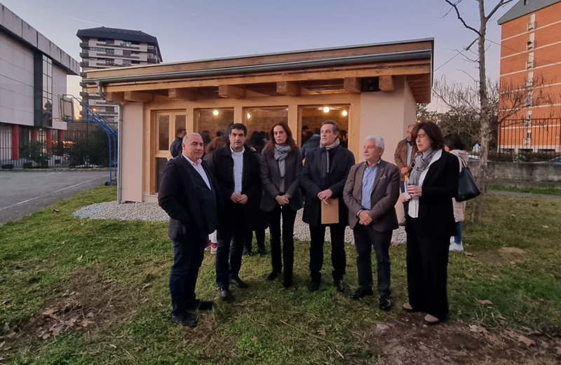 Módulo bioclimático del IES As Lagoas como una iniciativa pionera en Galicia