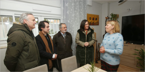 Finalizan las obras de rehabilitación de 71 viviendas públicas en el barrio sevillano de San Jerónimo