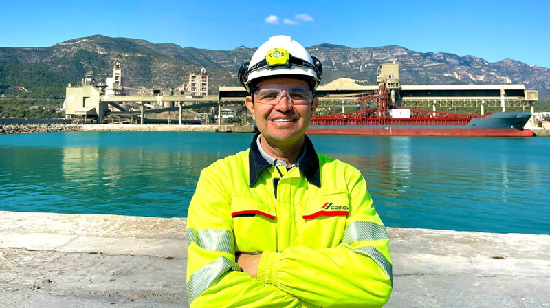 Juan Carlos Sánchez, nuevo director de la planta de CEMEX Alcanar