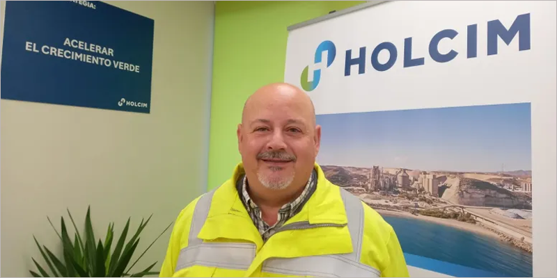 Lucas García, nuevo director de la planta de Holcim en Sagunto