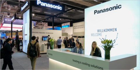 Las novedades en climatización de la compañía Panasonic se exhiben en la feria ISH 2023