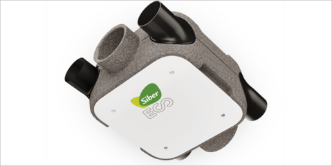 La compañía Siber presenta la nueva gama ECO de sistemas de ventilación de simple flujo
