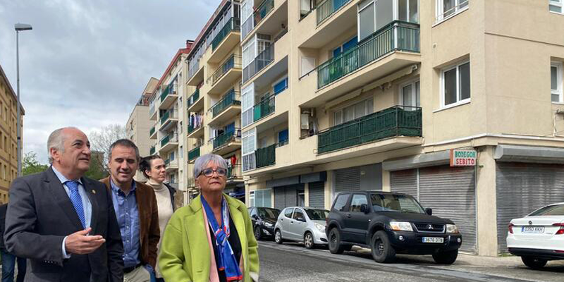 Andonaegi será uno de los primeros barrios del País Vasco en recibir las ayudas para su rehabilitación urbana integral
