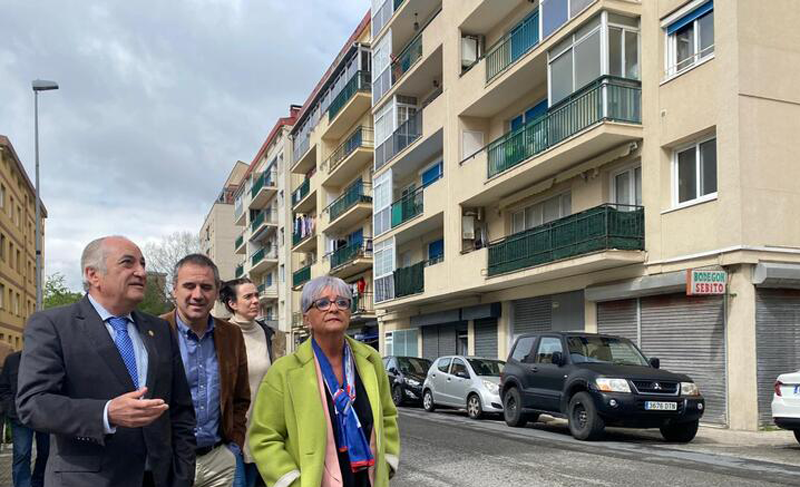 Andonaegi será uno de los primeros barrios del País Vasco en recibir las ayudas para su rehabilitación urbana integral