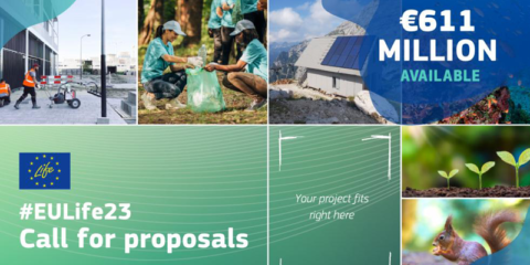 Abierta la convocatoria LIFE 2023 para proyectos de biodiversidad, economía circular y clima
