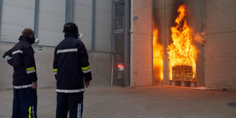 Cursos de formación presencial y online de Tecnalia sobre la seguridad frente al fuego