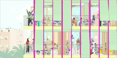 Las obras de un edificio de 18 viviendas públicas sostenibles en Valencia sale a licitación