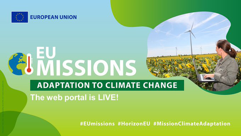 La Comisión Europea lanza el portal de la misión de adaptación al cambio climático