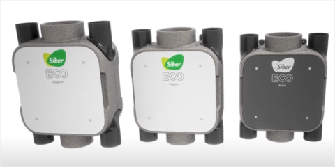 Eco, la gama de ventilación de simple flujo más avanzada de Siber