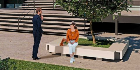 La nueva colección de mobiliario urbano circular de Ulma conjuga diseño, durabilidad y sostenibilidad