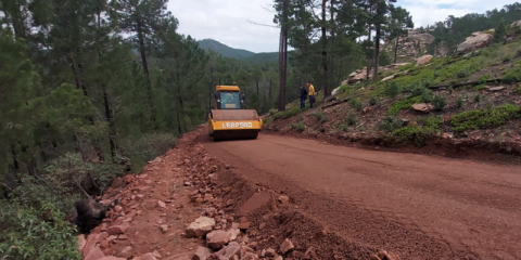 Hormigón de Cemex para los caminos y pistas forestales de la sierra de Albarracín